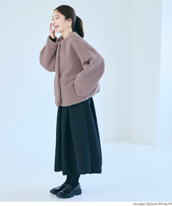 可水洗毛絨外套