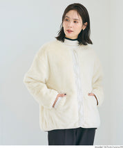 可水洗雙面穿鋪棉菱格外套