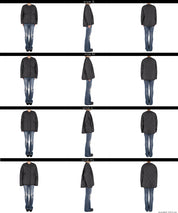 可水洗雙面穿鋪棉菱格外套