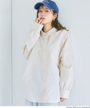 蝙蝠袖牛津襯衫