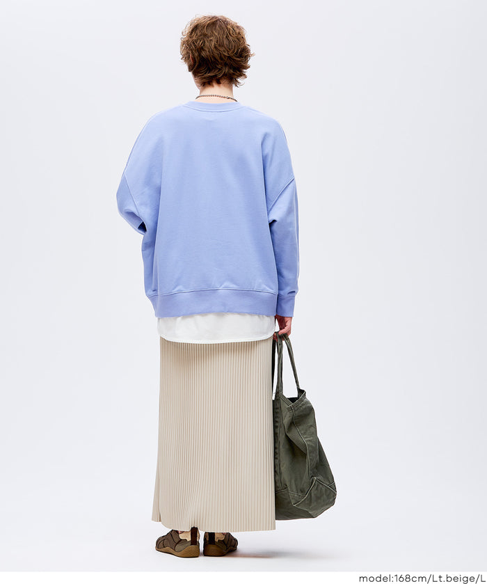 百褶直筒長裙/速乾/不易起皺/可剪裁