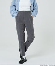 內刷毛美腿高腰錐形褲