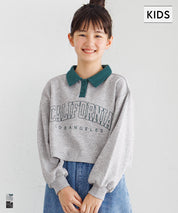 童裝 POLO領大學T