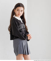 童裝 POLO領大學T