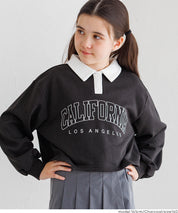 童裝 POLO領大學T