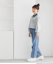 童裝 POLO領大學T