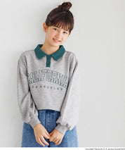 童裝 POLO領大學T