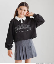 童裝 POLO領大學T