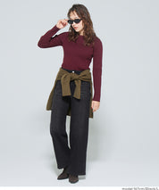 【DAILY WARM】內刷毛牛仔寬褲