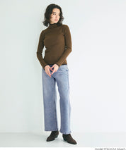 【DAILY WARM】內刷毛牛仔寬褲