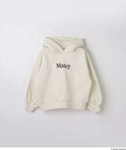 童裝 內刷毛熊耳連帽大學T