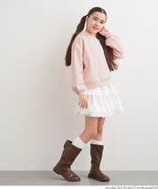 童裝 內刷毛熊耳連帽大學T