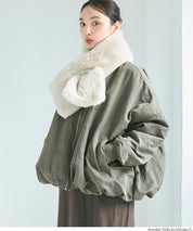 可水洗蓬蓬外套