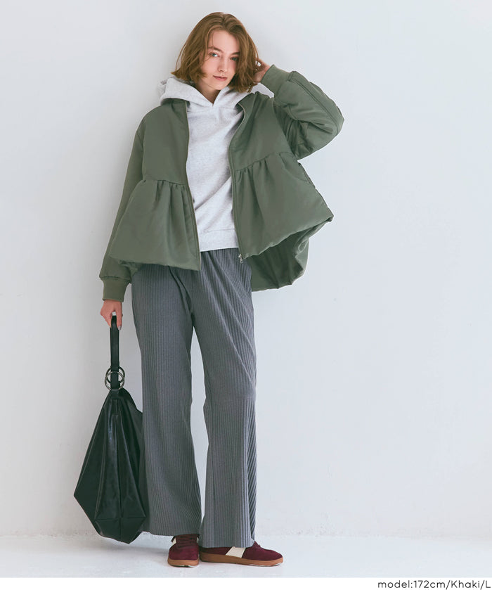 可水洗荷葉下擺MA-1