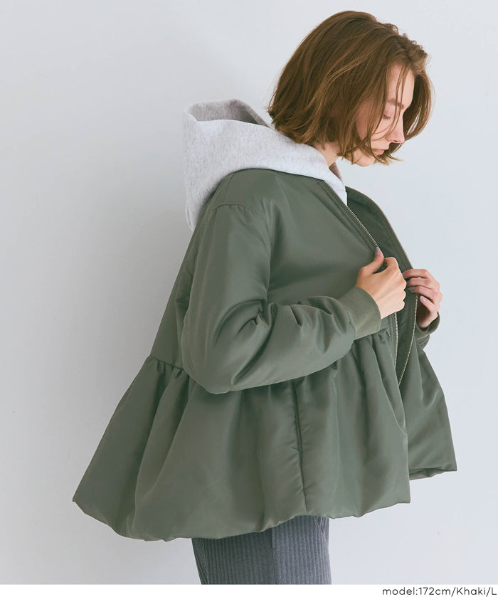 可水洗荷葉下擺MA-1