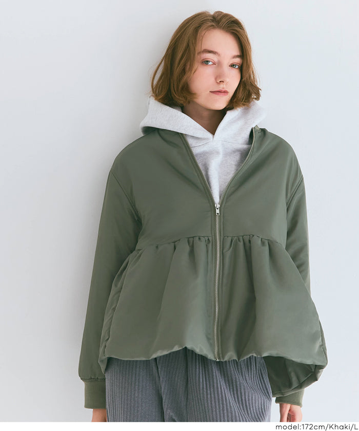 可水洗荷葉下擺MA-1