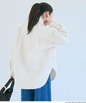 泰迪絨寬版外套