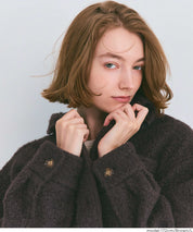 泰迪絨寬版外套