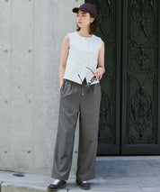 人字紋休閒長褲