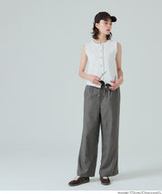 人字紋休閒長褲