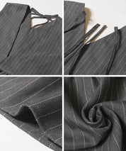 人字紋荷葉邊背心