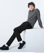 彈性休閒錐形長褲