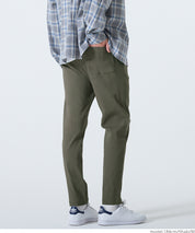 彈性休閒錐形長褲