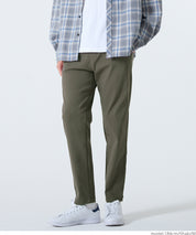 彈性休閒錐形長褲