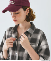 限時優惠★格紋壓釦襯衫