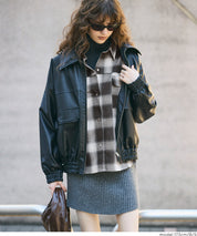 限時優惠★格紋壓釦襯衫