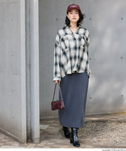 限時優惠★格紋壓釦襯衫