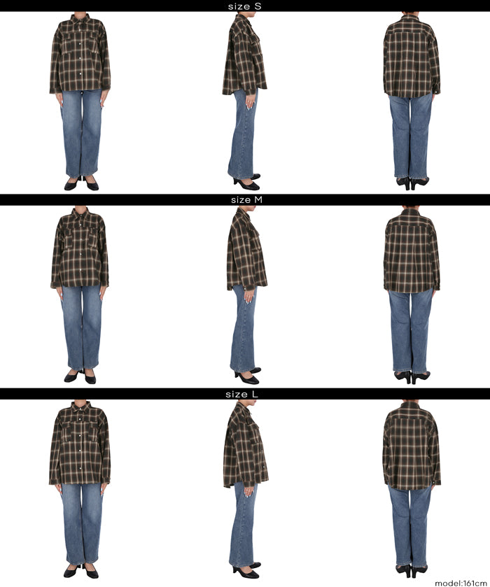 限時優惠★格紋壓釦襯衫