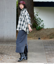 限時優惠★格紋壓釦襯衫