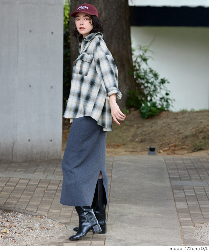 限時優惠★格紋壓釦襯衫