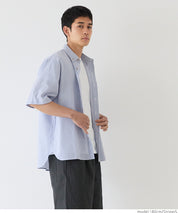 牛津布短袖襯衫