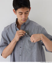 牛津布短袖襯衫