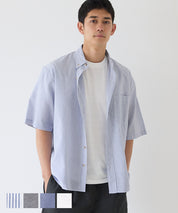 牛津布短袖襯衫