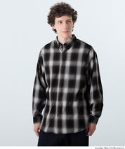 馬德拉斯格紋長袖襯衫