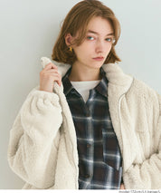 搖粒絨拉鍊外套