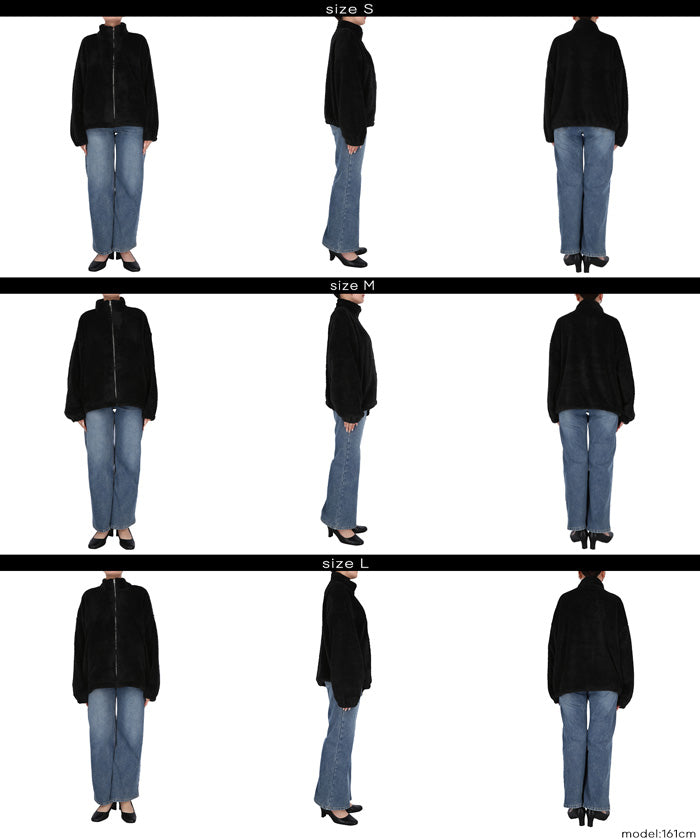 搖粒絨拉鍊外套