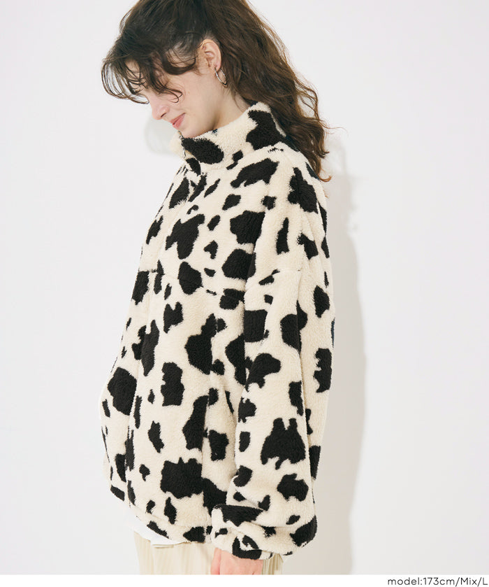 搖粒絨拉鍊外套