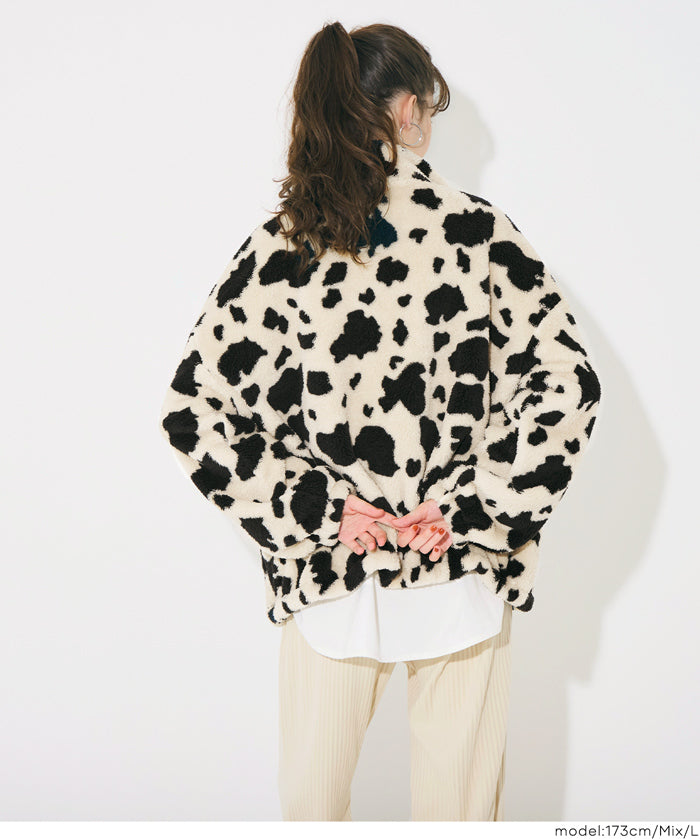 搖粒絨拉鍊外套