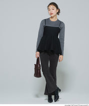 【DAILY WARM】內刷毛牛仔喇叭褲