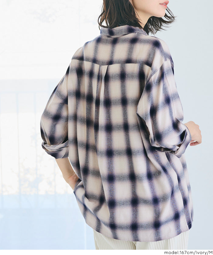 格紋法蘭絨襯衫