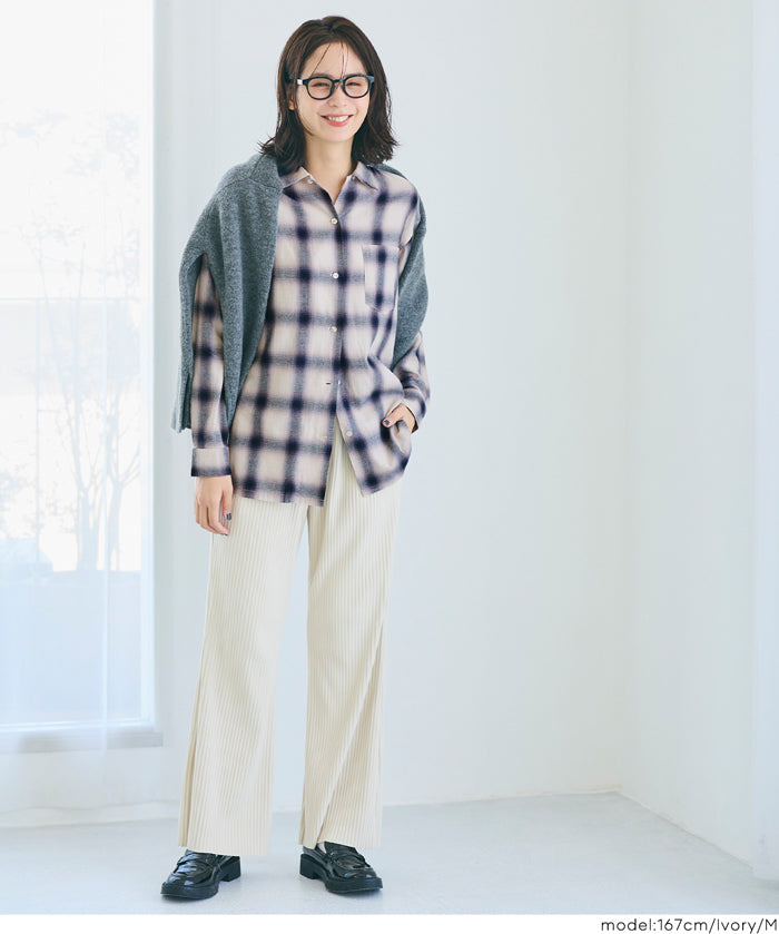 格紋法蘭絨襯衫