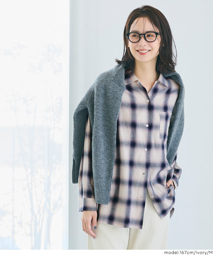 格紋法蘭絨襯衫