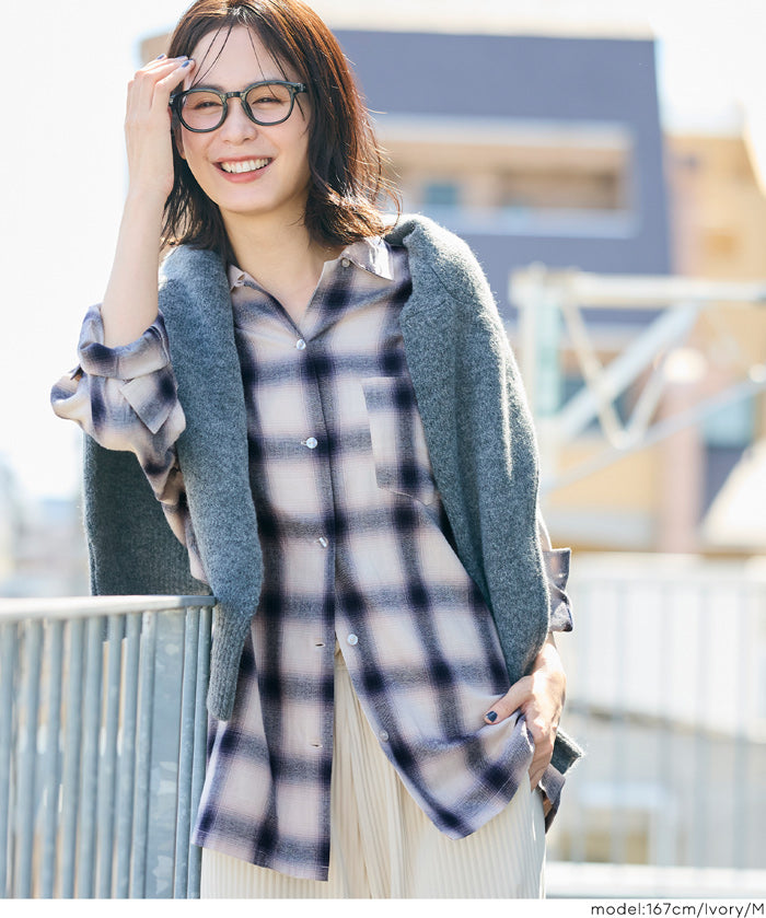 格紋法蘭絨襯衫