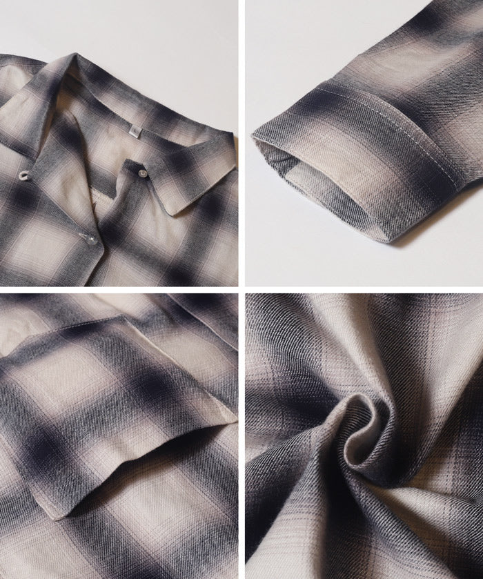 格紋法蘭絨襯衫