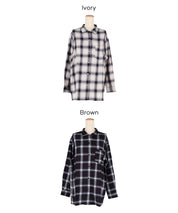 格紋法蘭絨襯衫