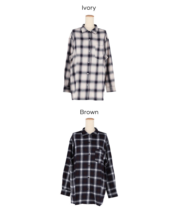 格紋法蘭絨襯衫